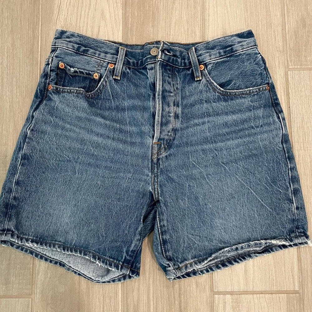 Levi's Blue Jean Shorts for Women